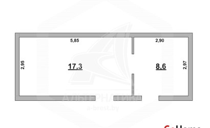 Продажа торгового помещения, Брест, Ковалево,  25.9 кв.м.. Фото 3