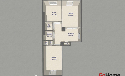 Купить 2-комнатную квартиру, Минск, Пономарева ул., 5 (Первомайский район). Фото 19