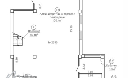Аренда торгового помещения, Минск, Богдановича ул., 138,  119.45 кв.м.. Фото 8