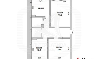 Купить 3-комнатную квартиру, Брест, Центр, ул. 17 Сентября. Фото 5