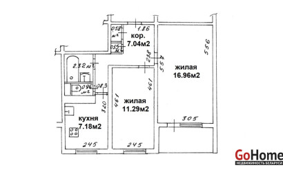 Купить 2-комнатную квартиру, Минск, ул. Мирошниченко, д. 11 (Советский район). Фото 1