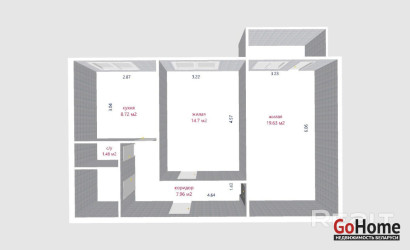 Купить 2-комнатную квартиру, Минск, Партизанский просп., 56 (Заводской район). Фото 37