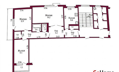Купить 3-комнатную квартиру, Гродно, Дзержинского, 115. Фото 16