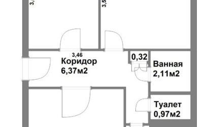 Купить 3-комнатную квартиру, Минск, Авакяна ул., 26 (Октябрьский район). Фото 22