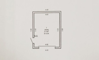 Продажа склада, Жлобин, Первомайская, 59Б,  21.9 кв.м.. Фото 6