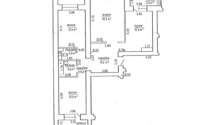Купить 3-комнатную квартиру, Мачулищи, Молодежная ул., 9/2