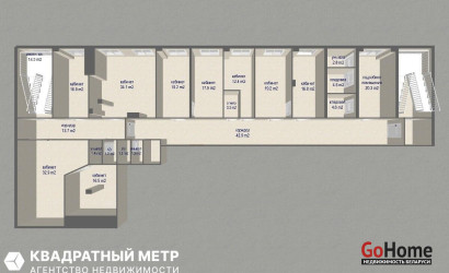 Продажа офиса, Минск, Якубова ул., 10,  300.4 кв.м.. Фото 2