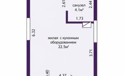 Купить 1-комнатную квартиру, Минск, Савицкого ул., 23(Октябрьский район). Фото 9