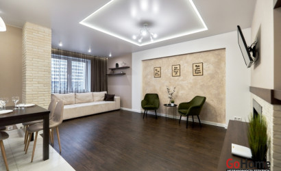 Снять 2-комнатную квартиру на сутки, Минск, просп. Дзержинского, д. 15 (Московский район). Фото 1