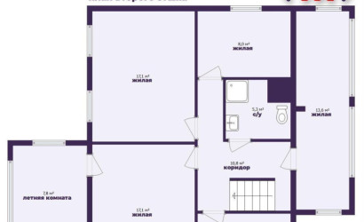 Купить дом, Михановичи, Бачило ул., 22.84 соток. Фото 26