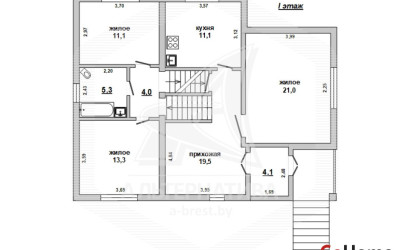 Купить дом, Брест, Речица, 13.45 соток. Фото 34