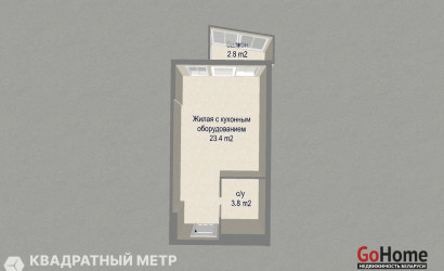 Купить 1-комнатную квартиру, Минск, просп. Мира, д. 18 (Октябрьский район). Фото 19