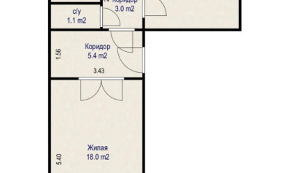 Купить 2-комнатную квартиру, Гатово, Металлургическая ул., 20/4. Фото 33