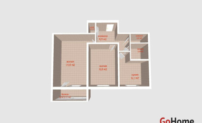 Купить 2-комнатную квартиру, Минск, Ландера ул., 42 (Октябрьский район). Фото 25