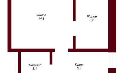 Купить 2-комнатную квартиру, Брест, ул. Советских пограничников, д. . Фото 9