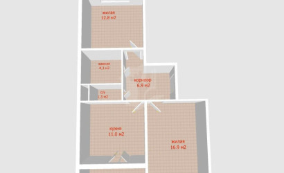 Купить 2-комнатную квартиру, Копище, Карповича ул., 2. Фото 36