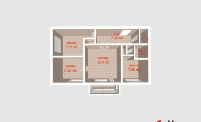 Купить 3-комнатную квартиру, Минск, Захарова ул., 74/9 (Партизанский район). Фото 25