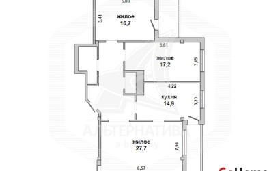 Купить 3-комнатную квартиру, Брест, Восток, ул. Васнецова. Фото 17