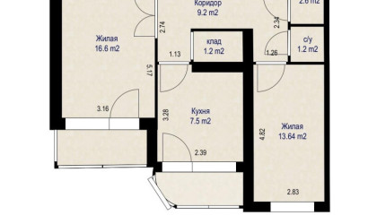 Купить 2-комнатную квартиру, Минск, Танка ул., 4 (Центральный район). Фото 29