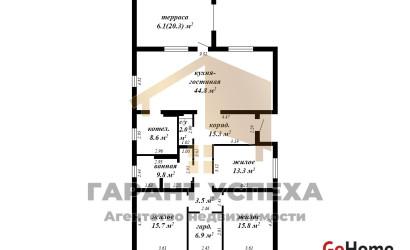 Купить дачу, Прилуки, Знаменский с/с, 6.94 соток. Фото 19