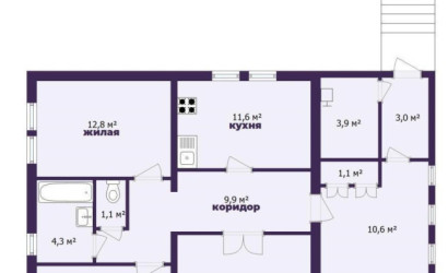 Купить дом, Косино, Садовая ул., 10 соток. Фото 13