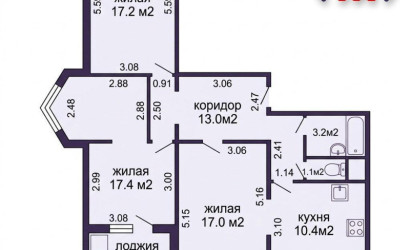 Купить 3-комнатную квартиру, Минск, Ангарская ул., 8/А(Заводской район). Фото 25