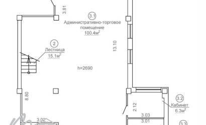 Аренда торгового помещения, Минск, Богдановича ул., 138,  119.45 кв.м.. Фото 16