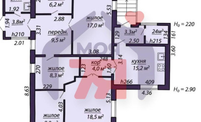 Купить дом, Олехновичи, Центральная ул., 14 соток. Фото 19