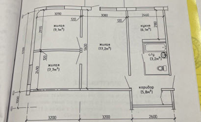 Купить 3-комнатную квартиру, Новополоцк, Молодежная ул., 121. Фото 25