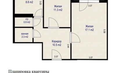 Купить 2-комнатную квартиру, Минск, Слободская ул., 167 (Московский район). Фото 17