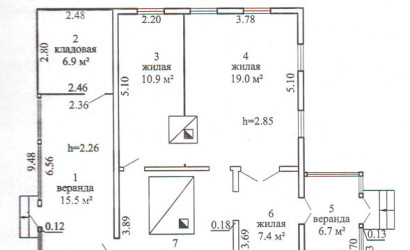 Купить дом, Ляховщина, Центральная, 52, 25 соток. Фото 1