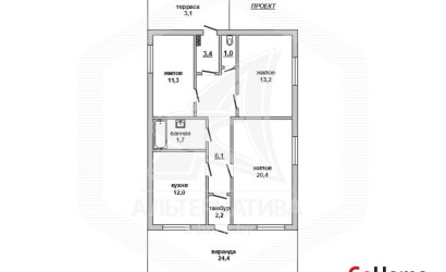 Купить дом, Каленковичи, Верховичский с/с, 22.35 соток. Фото 1