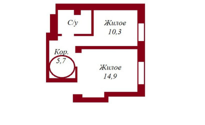 Купить 3-комнатную квартиру, Пинск, Первомайская, 55. Фото 13