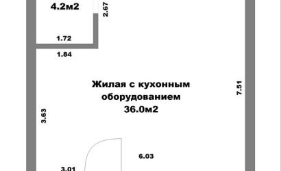 Купить 1-комнатную квартиру, Минск, Игоря Лученка ул., 28 (Октябрьский район). Фото 2