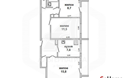 Купить 3-комнатную квартиру, Брест, Восток, ул. Ленинградская. Фото 1