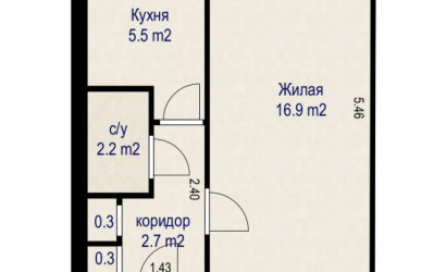 Купить 1-комнатную квартиру, Минск, ул. Богдановича Максима, д. 88 (Советский район). Фото 20