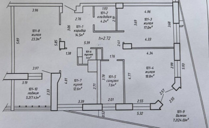 Купить 3-комнатную квартиру, Минск, Филимонова ул., 55 (Первомайский район). Фото 3
