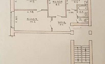 Купить 3-комнатную квартиру, Индура, Гродненская. Фото 10