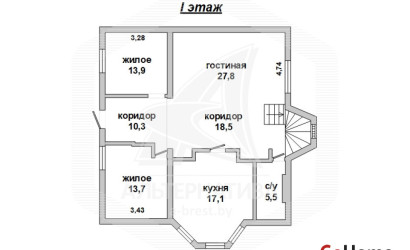 Купить дом, Тельмы-2, Тельминский с/с, 12.52 соток. Фото 20