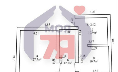 Купить дом в деревне, Наука-плюс, 10.54 соток. Фото 21