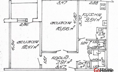 Купить 2-комнатную квартиру, Гомель, ул. Бровки Петруся, д. 13. Фото 13