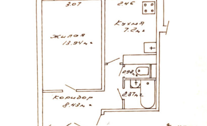 Купить 1-комнатную квартиру, Минск, Якубова ул., 30 (Ленинский район). Фото 1