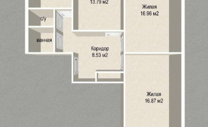 Купить 3-комнатную квартиру, Минск, Рокоссовского просп., 84 (Ленинский район). Фото 22