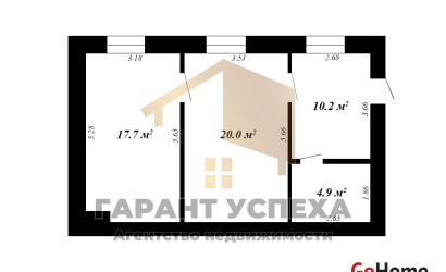 Аренда офиса, Брест, ул. Пушкинская,  52.8 кв.м.. Фото 12