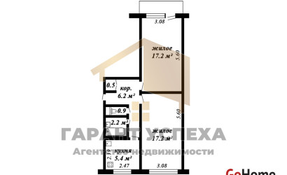 Купить 2-комнатную квартиру, Брест, ул. Московская, д. . Фото 15