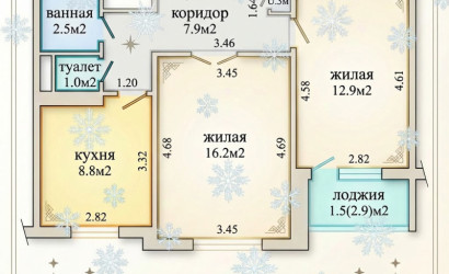 Купить 2-комнатную квартиру, Минск, Плеханова, 52/1 (Ленинский район). Фото 21