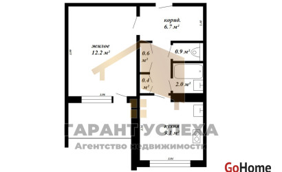 Купить 1-комнатную квартиру, Брест, ул. Ленинградская, д. . Фото 15