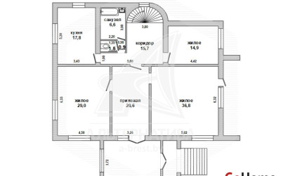 Купить дом, Высокое, г. Высокое, 40 соток. Фото 1