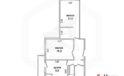 Купить 2-комнатную квартиру, Брест, Киевка, ул. Пионерская. Фото 1