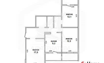 Купить 3-комнатную квартиру, Брест, Восток, ул. Янки Купалы. Фото 1